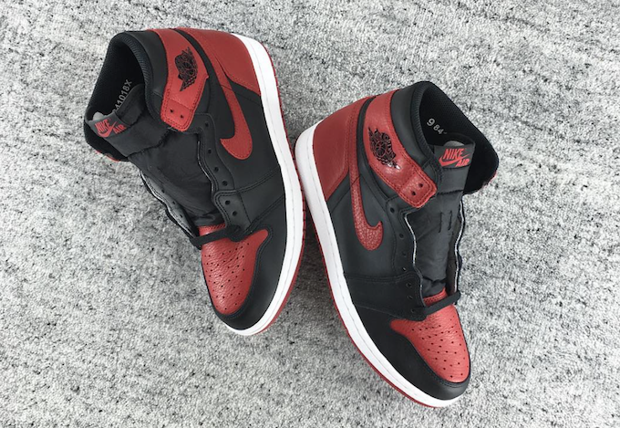 2016年9月3日発売】Air Jordan 1 Retro High OG “Bred” 2016 詳細画像 ...