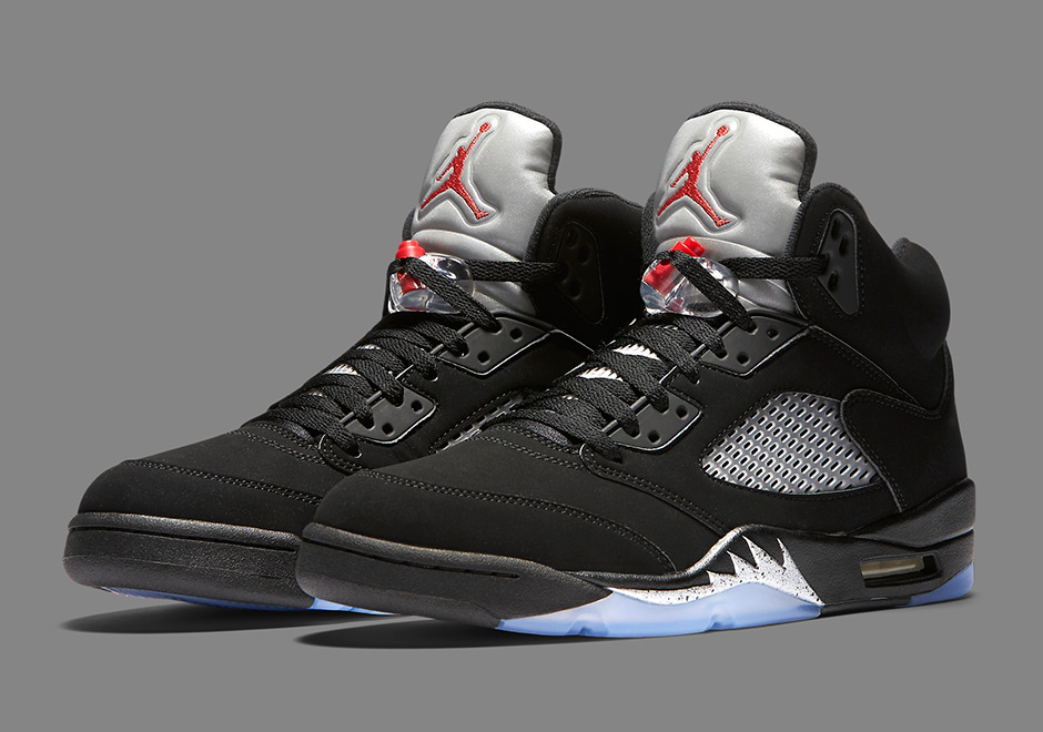 直リンクあり7月23日発売予定】Nike Air Jordan 5 Retro OG “Black Metallic”【黒銀 Nike ロゴ】 |  sneaker bucks