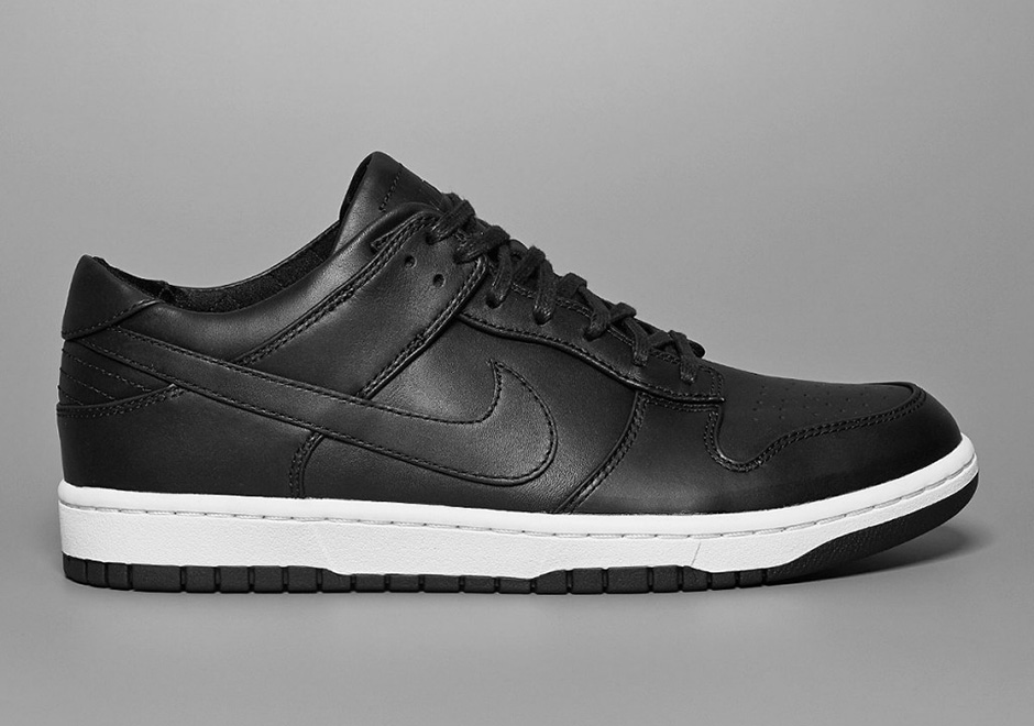nike dunk low leather