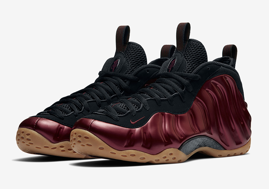 nike foamposite one marron