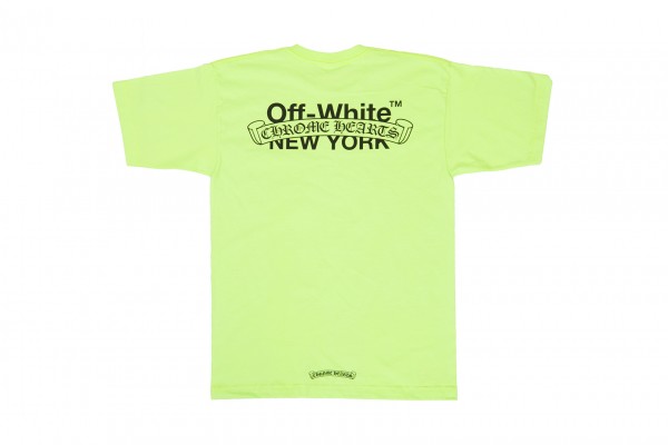 12月8日発売予定】OFF-WHITE x Chrome Hearts Limited Edition T-Shirt 