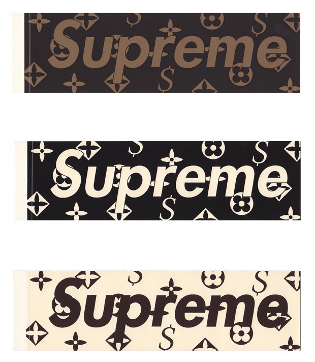 Supreme X Louis Vuitton Box Logo Sticker | Jaguar Clubs of North America