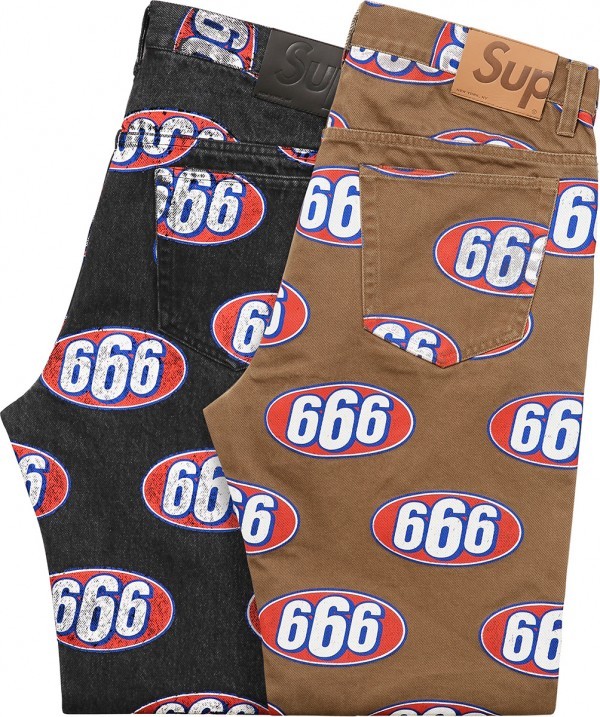 Supreme 666 5 Pocket Jean-01