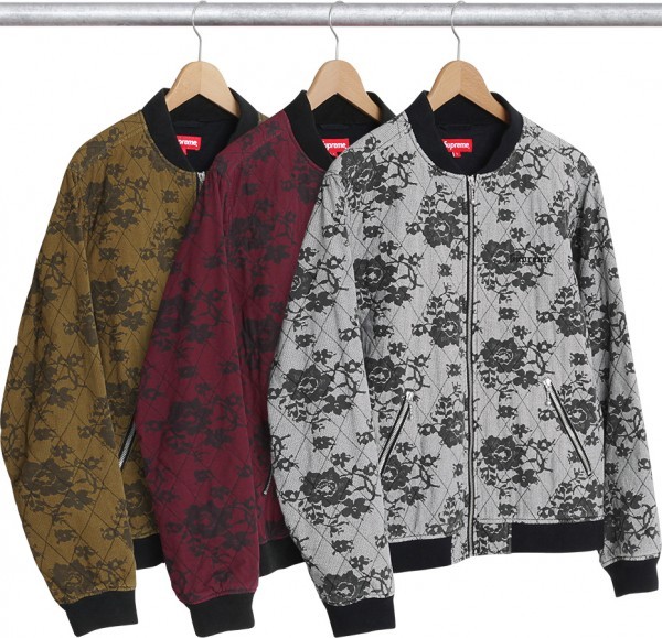 Supreme Quilted Lace Bomber Jacket-04