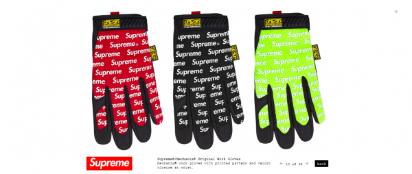 Supreme Supreme® Mechanix® Original Work Gloves