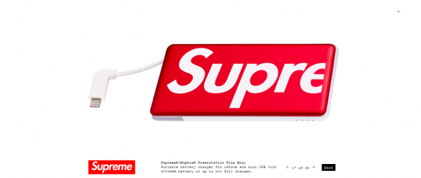 Supreme Supreme® Mophie® Powerstation Plus Mini