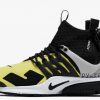 【9月発売】Acronym x Nike Air Presto Mid “Dynamic Yellow”【ｱｸﾛﾆｳﾑ x ｴｱ・ﾌﾟﾚｽﾄ】