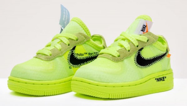 off white nike air force 1 toddler
