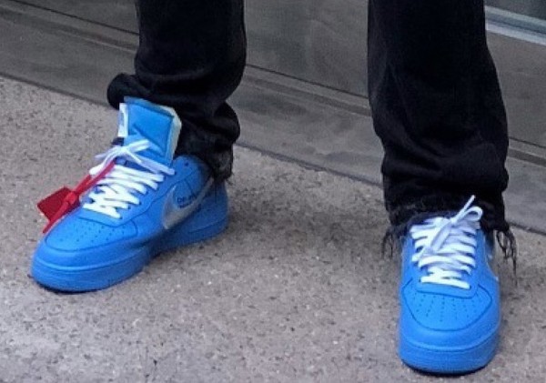 air force 1 off white bleu