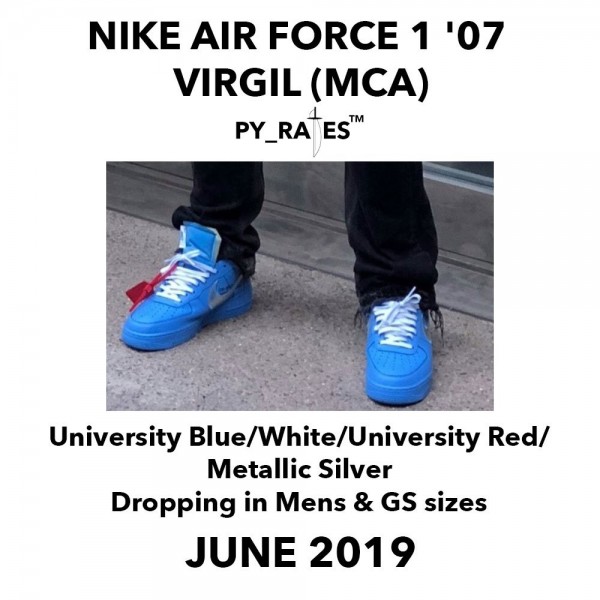 nike air force release dates 2019
