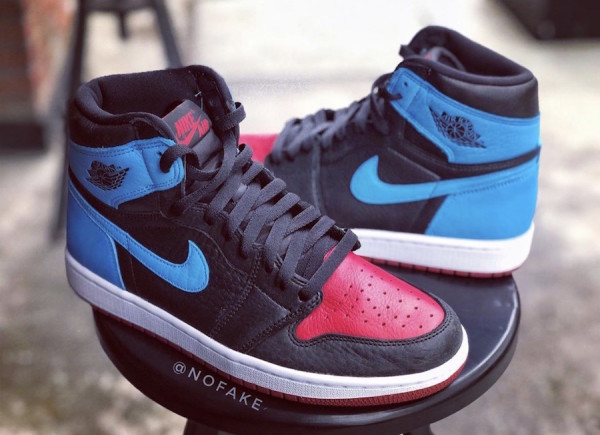 air jordan 1 high og unc to chicago