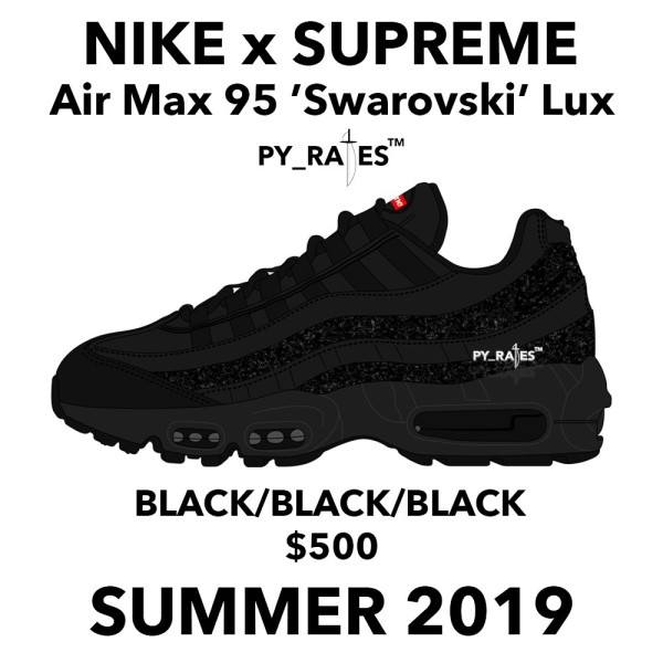 Supreme's Nike Air Max 95 Will Cost You 