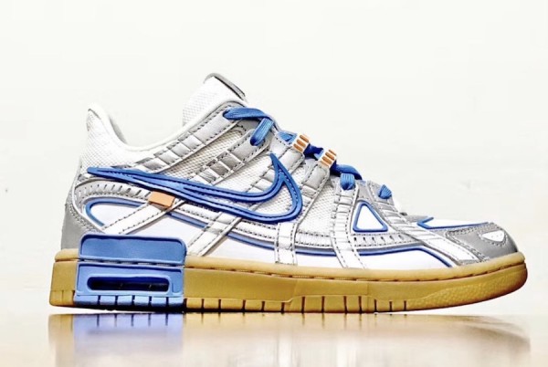 blue off white nike